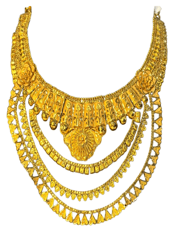 Rajwanshi Layered Bridal Gol Haar