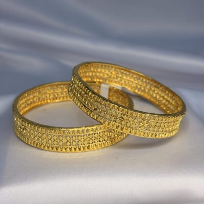 Traditional Nakshi Gold Bangles