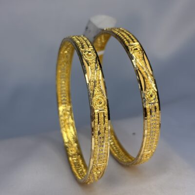 Regal Filigree Heritage Gold Bangles